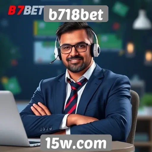 Suporte ao cliente no b718bet